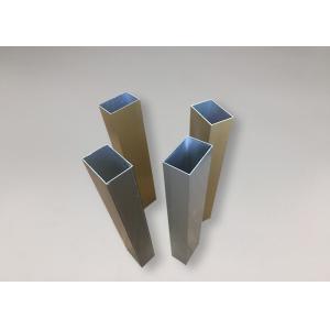 Buy cheap Rustproof Aluminium Rectangular Box Section Extrusions Anodized Aluminum Tubing from wholesalers