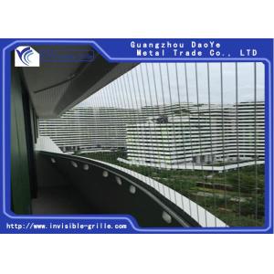 Buy cheap Anti Rust Structure Top Down Balcony Invisible Grilles from wholesalers