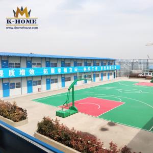 Workers Accommodation Steel Frame Prefab House Temporary Pre Built Houses