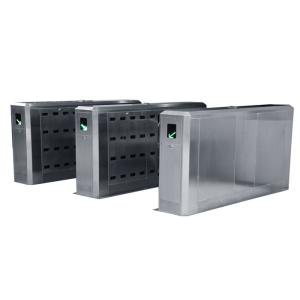 Buy cheap Pedestrian control Flap Barrier Gate 0.5 second fast speed with reliable mechanism from wholesalers