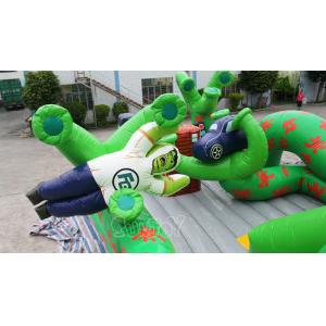 Buy cheap Alien Monster Playground 0.55mm Plato Inflatable Play Park from wholesalers