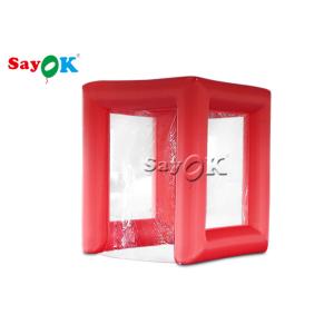 Buy cheap Red Inflatable Medical Disinfection Sterilization Channel For Emergency from wholesalers