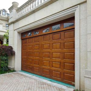 Buy cheap Red Aluminium Alloy Garage Sectional Door With Vault from wholesalers