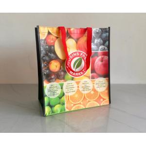 Buy cheap Printed Eco Grocery Printable Gift Reusable Recycled Non-Woven Laminate product