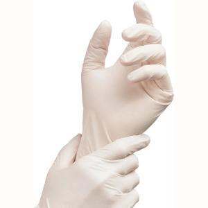 Buy cheap Single Use Medical Disposable Nitrile Gloves Tear Resistance For Infection Control from wholesalers