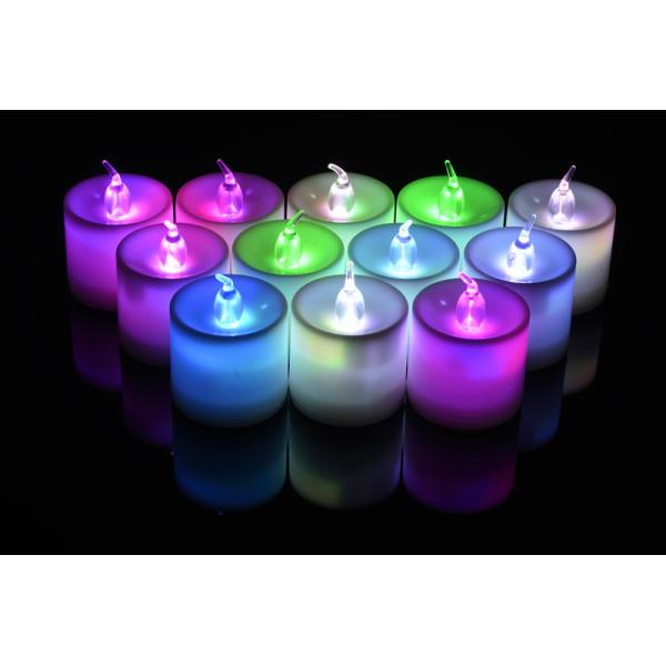 Buy cheap Large LED Battery Operated Tealight Candles (12 Pack) from wholesalers