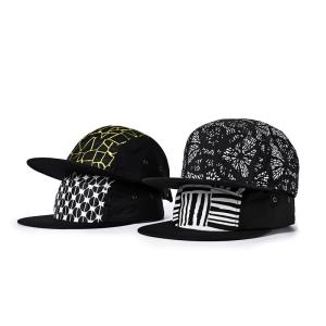 Buy cheap Wool Felt Custom Camp Cap Polyester 58cm Unstructured 5 Panel Caps from wholesalers