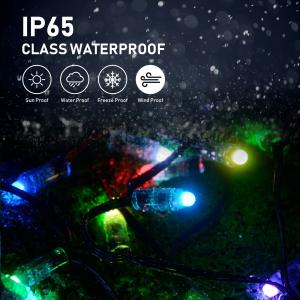 Buy cheap LED String Light Outdoor Waterproof Fairy Lights Smart LED Garden Light for Decoration WiFi Bluetooth Work With Alexa & Google from wholesalers