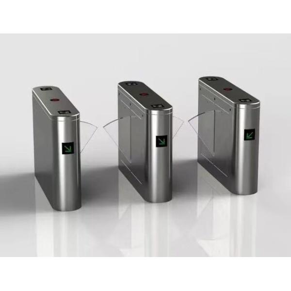 Buy cheap Fast Speed Electronic CE Flap Barrier Turnstile Automatic Pedestrian Passage from wholesalers