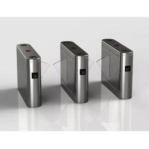 Buy cheap Fast Speed Electronic CE Flap Barrier Turnstile Automatic Pedestrian Passage from wholesalers