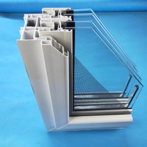 China HONOR PSW80 Modern PVC Soundproof Sliding Window with Double Glazed Fiberglass Screen Energy Efficient & Smooth Operation on sale