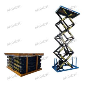 Buy cheap 800kg Hydraulic Scissor Platform 4.21m Electric Multi Scissor Stationary Scissor Lift Tables from wholesalers