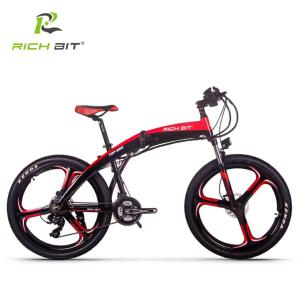 Folding Mountain E Bike 36v 250w 9.6ah Lunar Rich Bit Top-880 26 Inch X 2.10
