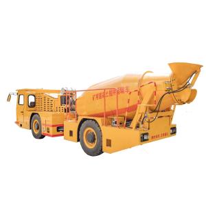 KJCJ-3 Underground Mining Concrete Mixer Equipped With Cummins Engine