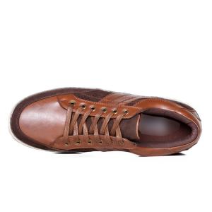 Buy cheap Office Round Toe Lace Up Casual Shoes Classic Brown Slip On Sneakers For Summer from wholesalers