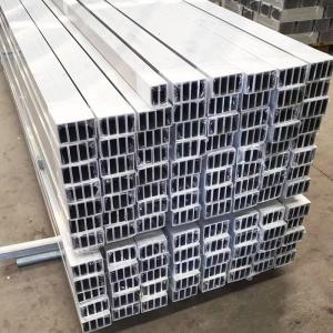 Buy cheap Anodized Aluminium Extrusion Profile OEM 6061 6063 Construction System from wholesalers