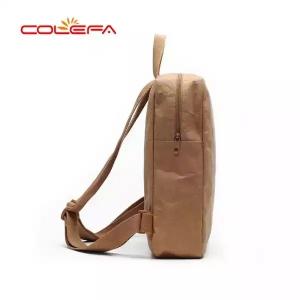 Buy cheap Custom Recycled Washable Paper Backpack Waterproof Strong Tough Detachable from wholesalers
