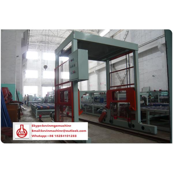 Buy cheap Steel Structure Sandwich Panel Machine for Mgo / Mgcl / Fiber Glass Mesh Raw Material from wholesalers