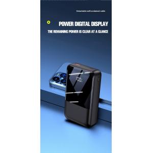 Buy cheap 2024 Hot Sale 20000mAh 35W Super Fast Charging Power Bank Station With LED Display Built in Double-Cable Power Bank from wholesalers