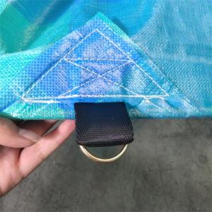 PE Tarpaulin Truck Cover with HDPE Weaving and LDPE Lamination Widely Used in