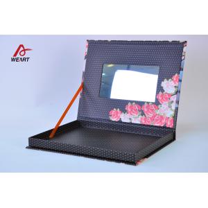 Buy cheap Customized Printed Cosmetic Paper Box With Mirror from wholesalers