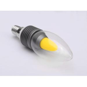 Buy cheap Led C37 E14 Candle Bulb 4 Watt AC220 - 240V Aluminum Glass Cover SEC-L-BX118 from wholesalers