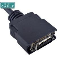 Buy cheap Double - Shield Black Color SCSI Cable , Machine Vision Cable With OEM / ODM product