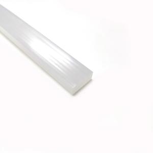 Silicone Rubber Rod Rope Sealing Cord Strip Rectangular Transparent Silicone