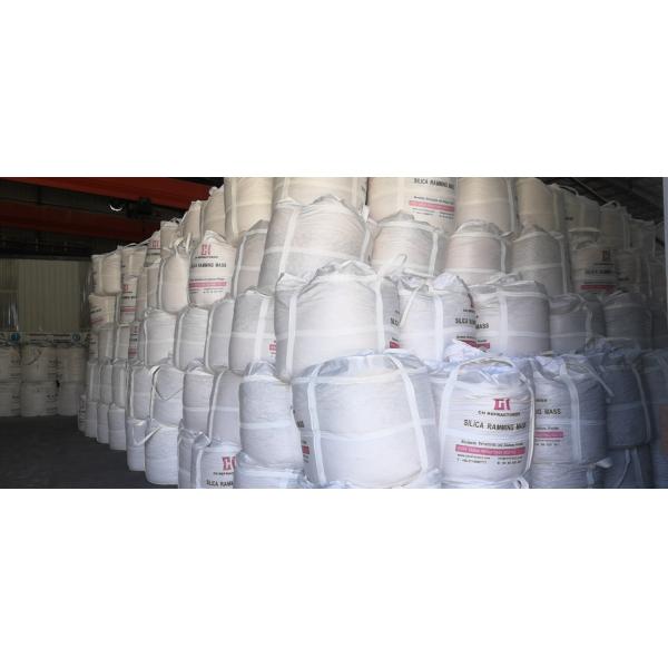 1.5% Boric Acidic Ramming Mass For Steel Plant 10-50 Tons Capacity Induction Furnace