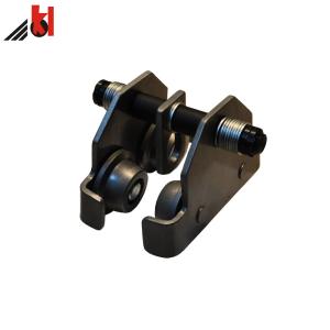 Buy cheap Material Lift Tool Gear I Beam Manual Push Plain Trolley from wholesalers