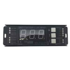 RGB 3 Channel LED DMX Decoder , DMX512 LED Controller 12V For LED Strip Light