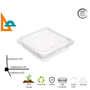 Buy cheap 125g RPET Blueberry Clamshell Containers Transparent Fruit Packaging Boxes Durable from wholesalers