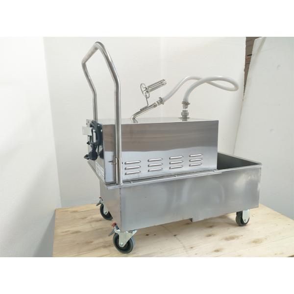 Quality 370W Oil Filter Machine 50L Capacity High Temperature Resistant for sale