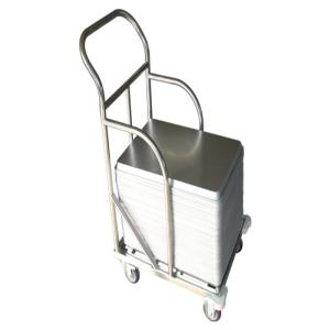 Rk Bakeware China- Stainless Steel Flatpack Tilting Display Rack/ Trolley