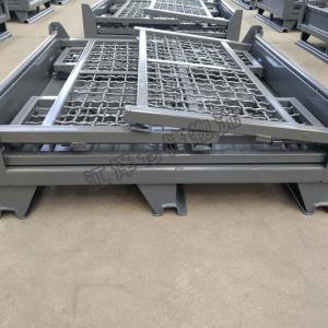 Convenient And Efficient Storage Stackable Pallet Cages 50mm X 50mm Mesh