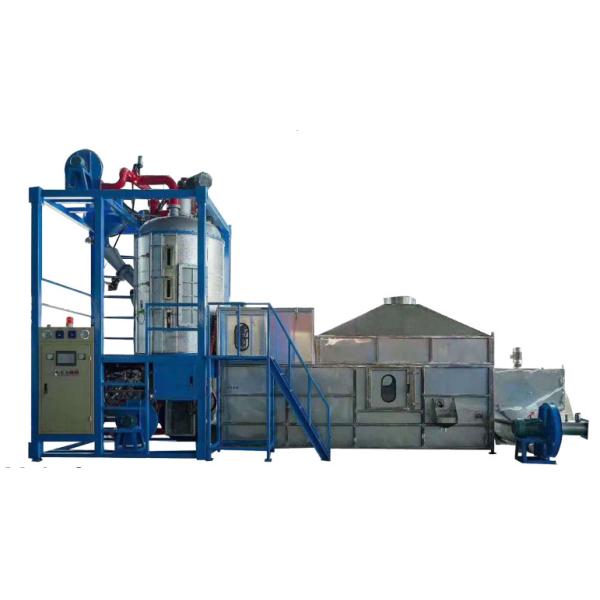 Buy cheap EPS Batch Pre Expander Expandable Polystyrene Beads Foaming Machine from wholesalers