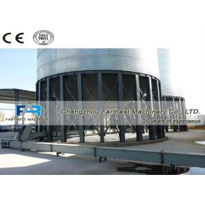 Buy cheap Stainless Steel Wheat Storage Silos Galvanized 50t 18000ton from wholesalers