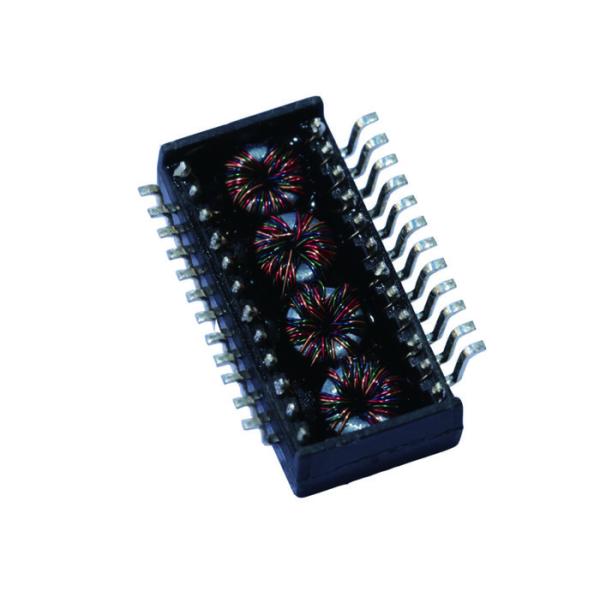 Quality Gigabit Lan Transformer with Magnetic 24 pins TG111-MSCE13LF for sale