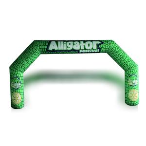 Buy cheap Custom Outdoor Event Finish Line Inflatable Race Start Arch Inflatable Entrance Sport Advertising Arch from wholesalers
