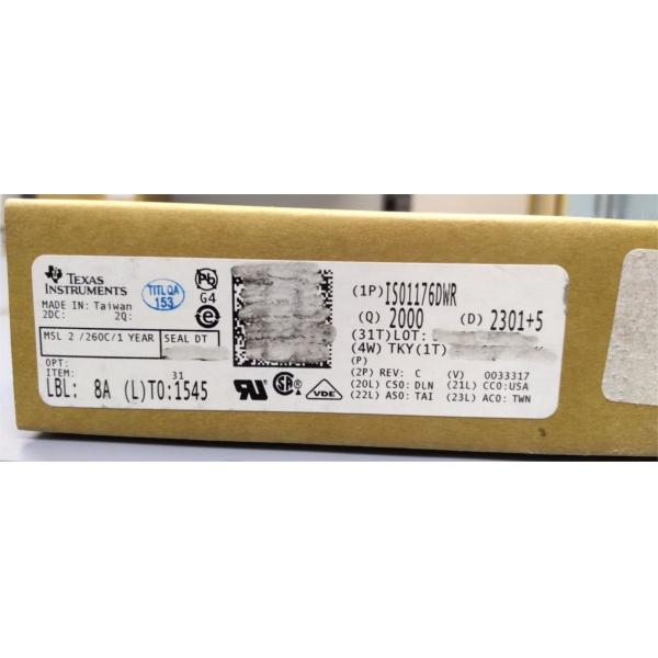 Buy cheap ISO1176DWR SMD Integrated Circuit SOP16 from wholesalers