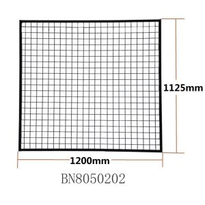 Buy cheap Dropping Preventing Pallet Rack Back Guard 1125mm *1200mm High Connectable from wholesalers