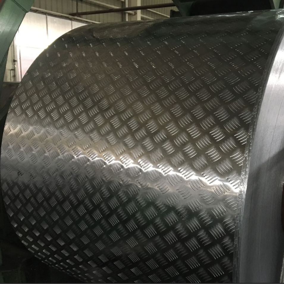 China Aluminum Alloy 5052 Aluminum Plate Non-Slip Deck Plate for Ships  (2.0–4.0 mm | Extra-Wide Custom | Five-Rib Anti-Slip Pattern) on sale