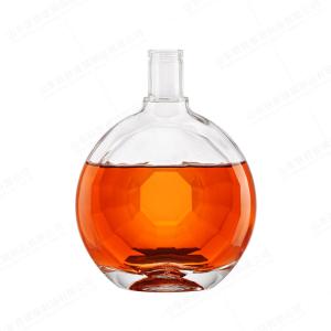 Tequila Glass Decanter Customized Design 200ml 500ml 750ml 1L Frosted and