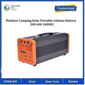 Buy cheap CLF LiFePO4 Outdoor Camping Solar Recyclable Lithium Battery Emergency Power Portable Lithium Battery Packs300 600 100WH from wholesalers