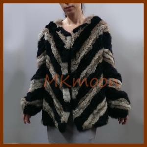 Buy cheap knitted Rabbit fur coat -MKL105# from wholesalers