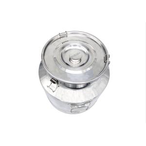 Buy cheap Best sealing lid transport barrel portable drum stainless steel milk can from wholesalers