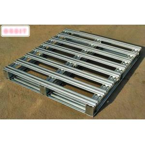 Buy cheap Silvery White Recyclable Stainless Steel Pallets With High Polish Finish from wholesalers