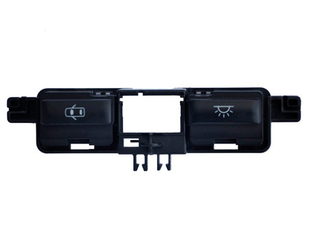 Quality Automotive Plastic Cover From Automotive Injection Mold with Two Cavities for sale