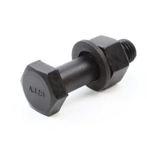 Buy cheap ASTM A325 Hex Bolt With Nut And Washer Dn933 Dn931 High Strength Finish Black Bolts from wholesalers