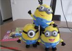 Buy cheap 3pcs/set 3D Minions Jorge Plush Toy Stuffed Plush Birthday Gift for Child Christmas Gift from wholesalers